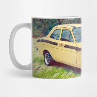 Classic Ford Escort Mexico MK1 Mug